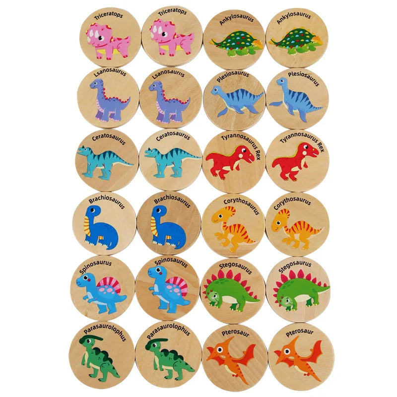 Montessori Memory Matching Puzzle – Cognitive Play for Curious Kids