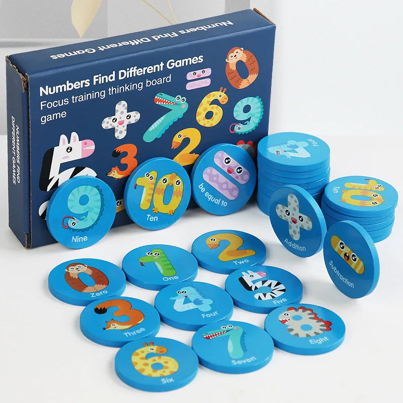 Montessori Memory Matching Puzzle – Cognitive Play for Curious Kids
