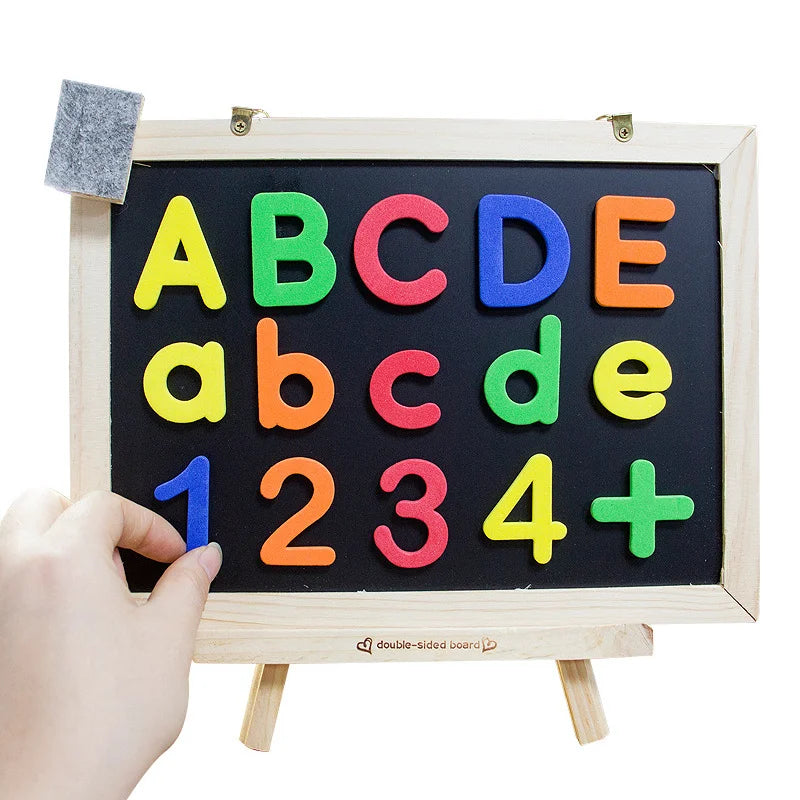 Magnetic Foam Alphabet Letters – Colorful Letter Set for Early Language Play