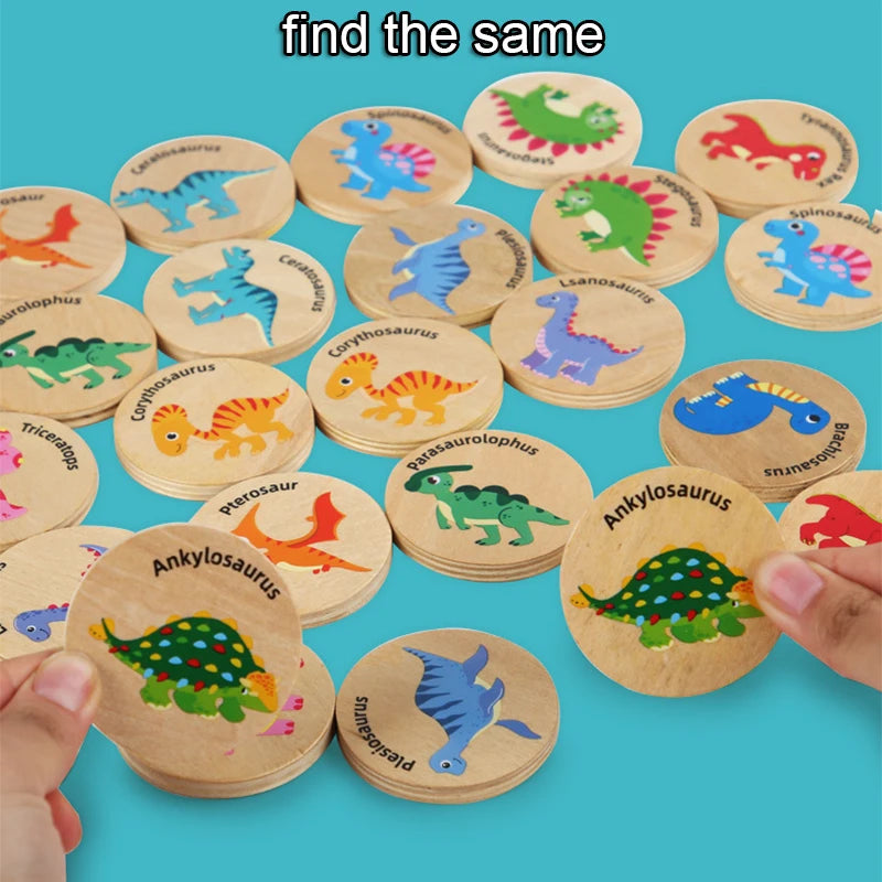 Montessori Memory Matching Puzzle – Cognitive Play for Curious Kids