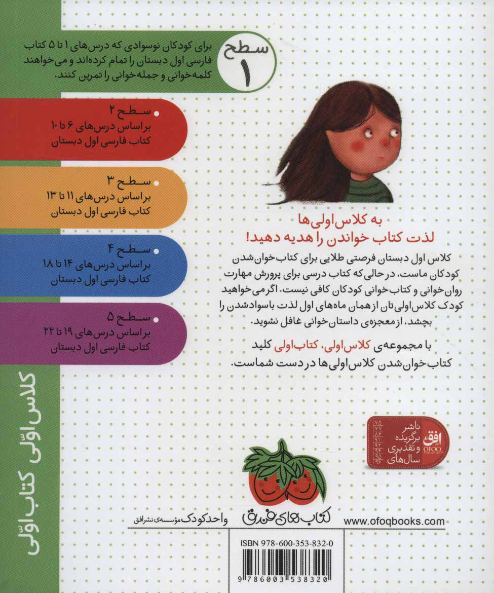 First class, first book:  Mana has a feverكلاس اولی كتاب اولی 3 (مانا تب دارد) سطح یك