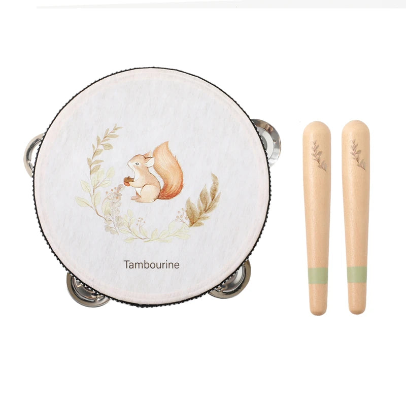 Montessori Wooden Xylophone & Beads – Musical Toy for Toddlers