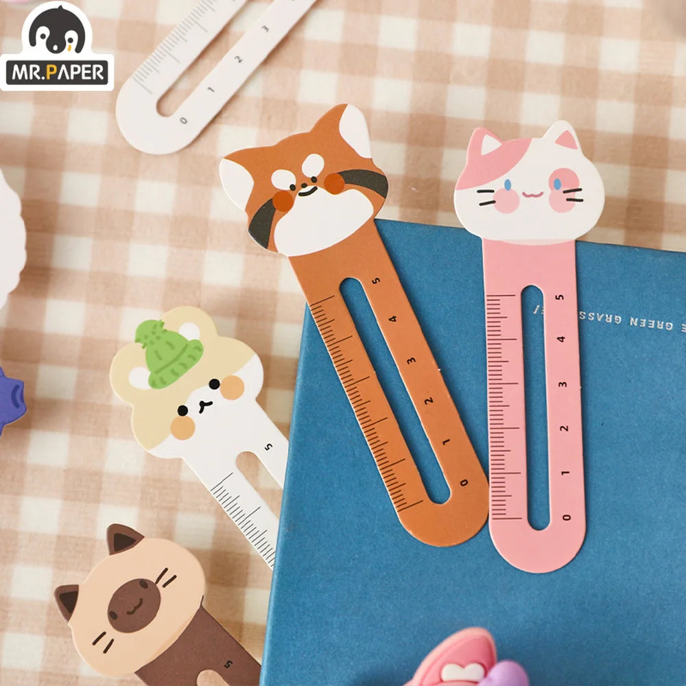 Animal Bookmark Set – 30-Piece Collection of Bears, Kittens & More