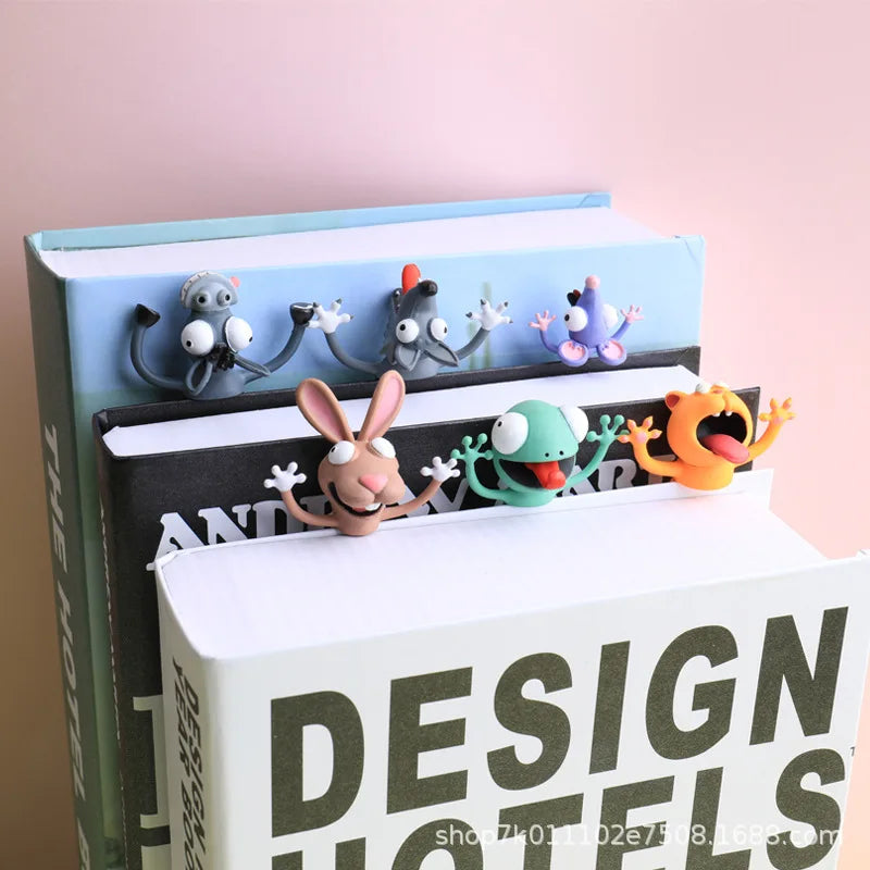 3D Animal Bookmark – Playful Reading Companion for Kids