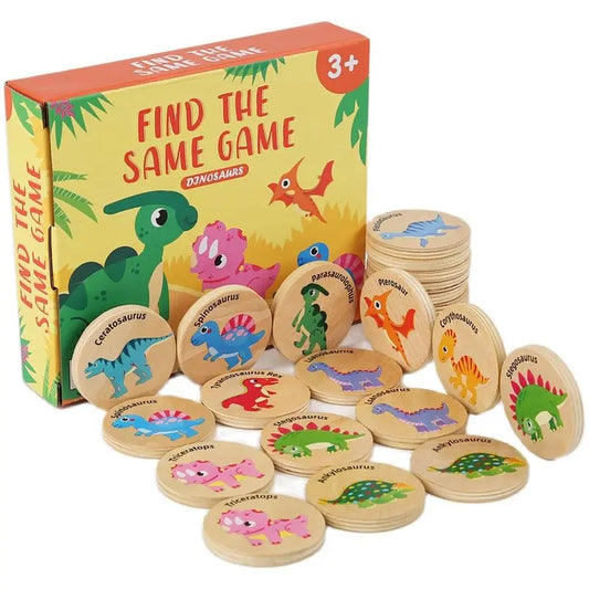 Montessori Memory Matching Puzzle – Cognitive Play for Curious Kids