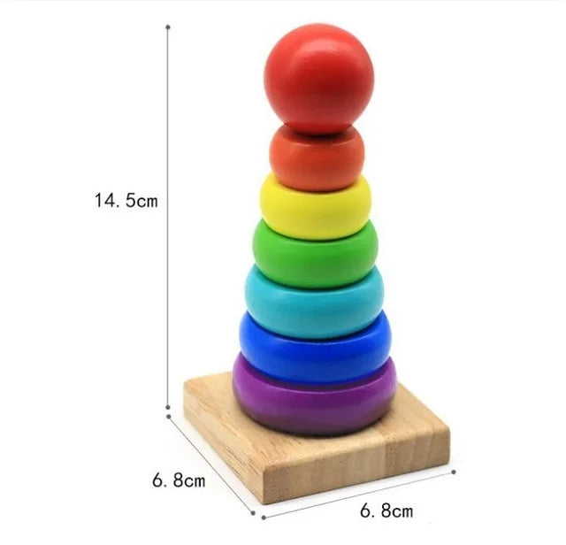 Montessori Wooden Puzzle – Alphabet, Numbers & Shapes for Early Learning