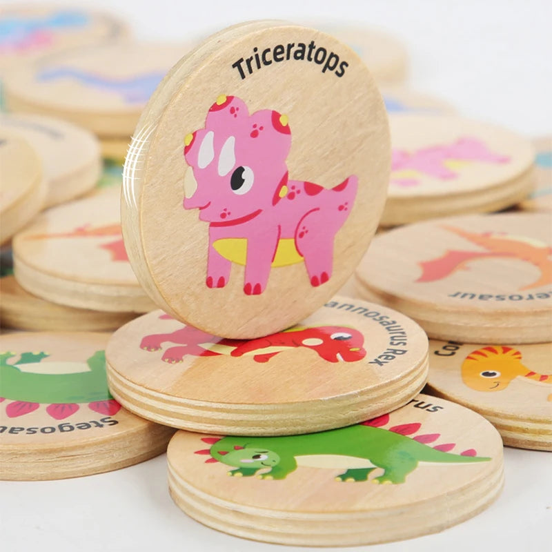 Montessori Memory Matching Puzzle – Cognitive Play for Curious Kids