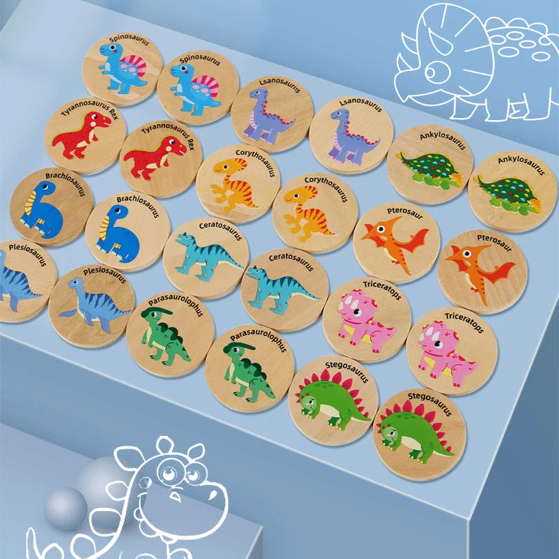 Montessori Memory Matching Puzzle – Cognitive Play for Curious Kids